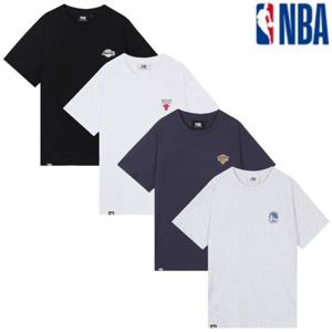 [NBA]N252ST219P GR 남여공용 엔비에이 팀별 팀 스몰 로고 반팔티셔츠