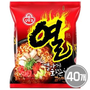 오뚜기 열라면 40개 / 라면