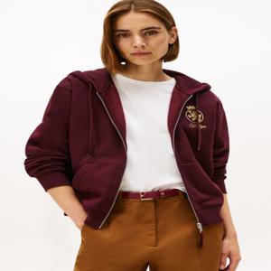 골드 크레스트 테리 집업