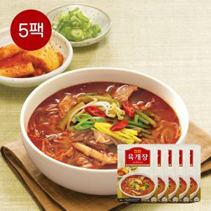 진한 육개장 600g x 5개 소고기육개장 옛맛 얼큰 전통 사골 파개장