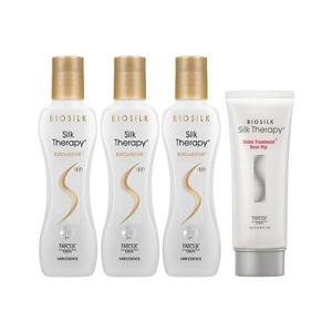 실크테라피 본드앤리페어 헤어 에센스 130ml x3 + 트리트먼트 로즈힙 100ml