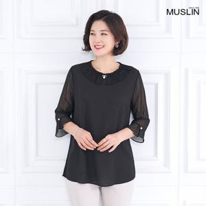 여성 엄마옷 로맨틱 무드 블라우스 BL002503 중년여성의류/50대/60대/마담/빅사이즈/할머니옷