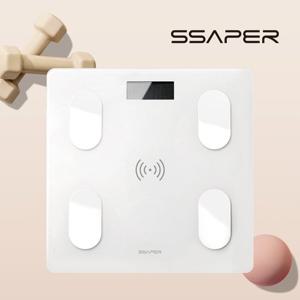 [SSAPER] 셰퍼 홈트족 다이어트 바디체크 App호환 인바디 체중계 JSK-20024