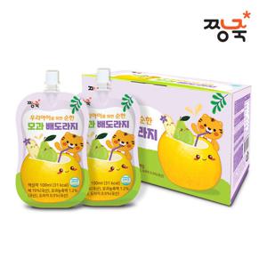 [짱죽]우리 아이를 위한 순한모과배도라지 -100ml*20봉(1박스)