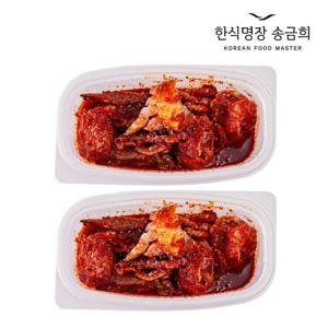 한식명장 송금희 반찬 국내산 양념게장 300g x 2개