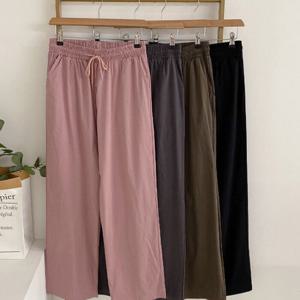 헤이븐 / 크샤론 직기 스판 밴딩 와이드 팬츠(4color)