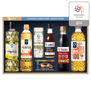 청정원 2025 추석 선물세트 행복10호 5개+1개증정(2BOX)