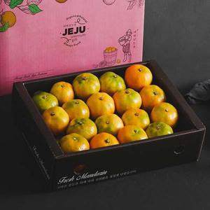 제주 감귤 3kg (2S-M/보자기포장) 과일 선물세트
