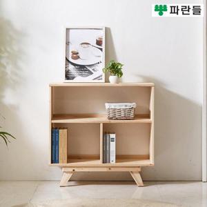 (착불배송) 파란들가구 800 삼나무원목 2단책장 원목책장 수납장식장