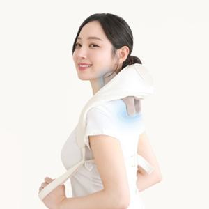 [무아스] 두드림 케어 무선 목 어깨 마사지기 지압 안마기