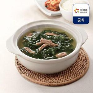 갤러리아_아워홈 소고기 미역국 300g x 10개