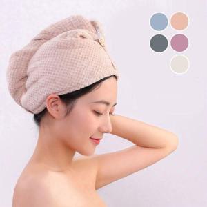 욕실소품 여성 긴머리 빠른 편한 간단한 드라이 타월 수건
