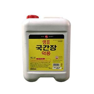[JH2158RT_52ER]샘표 덕용 국간장 리터 14