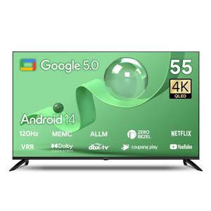더함 스마트티비 140cm 55인치 구글5.0 게이밍 돌비버전 UA551QLED