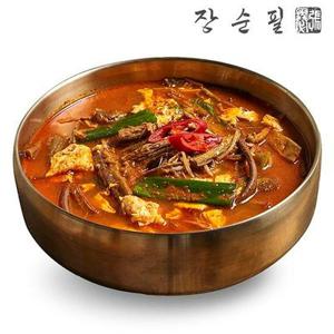 장순필 얼큰 매콤한 가마솥 육개장 600g 5봉 10봉