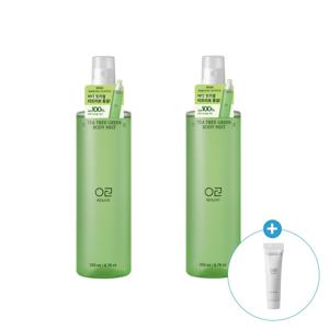 1+1 티트리 그린 등드름 바디미스트 200ml 여드름 진정 스프레이 보습 트러블