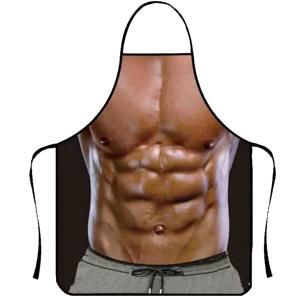 근육맨 몸짱 앞치마 방수앞치마 근육앞치마 남성 근육 복근 특이한 재밌는 신혼선물 몸짱앞치마