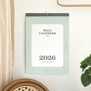 2026 월 캘린더 벽걸이 달력