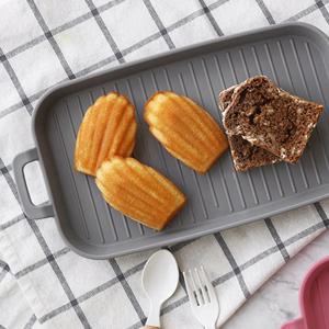 감성 피크닉 플레이트 BPA FREE 플레이팅 앞접시 - 그릴 직사각접시