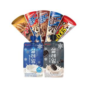 월드콘 설레임 구구콘 돼지콘 12개+12개 골라담기