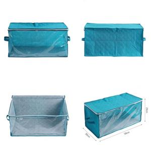 수납박스 투명창 부직포 옷정리함 이불 의류 리빙박스