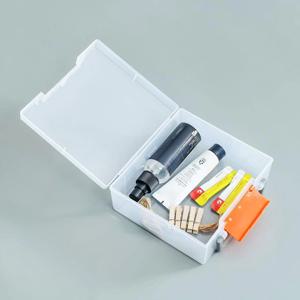 소품정리함 멀티 손잡이 투명 플라스틱 수납케이스