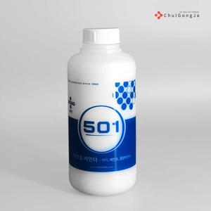 철공자 아크릴 501 바인더 접착제 800g 도배 벽지 실크벽지 시멘트 몰탈 증강체