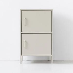 MKB 캐비넷 모던세로 2문 수납장 6001015 크림 7359.9367