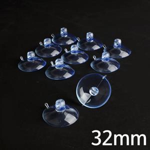 32mm 흡착판 큐방 10P X10개 흡착고무 유리부착 압착