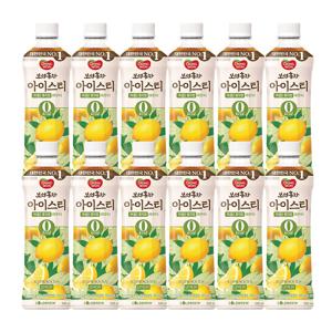 보성홍차 아이스티제로 레몬 500ml*12개