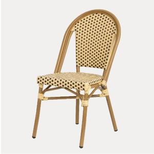 내츄럴무드 투톤라탄 알루미늄 야외카페 체어 490(3색)