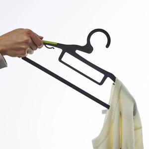 리즈 논슬립 옷걸이 100P 국내생산 TPR 소재 타이 벨트 걸이 포함 5mm 슬림 두께