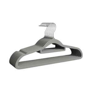 논슬립 벨벳 자켓 옷걸이 (30p 그레이) JT53