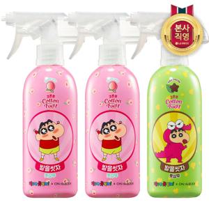 코튼풋 풋샴푸 짱구복숭아 385ml x 2개 + 초코민트 385ml x 1개