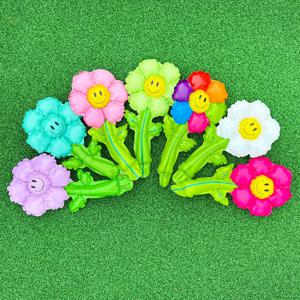 스마일 데이지 꽃송이 파티 장식 생일 기념일 축하 졸업 입학