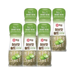 백설 허브맛솔트 오리지널 50g*6개