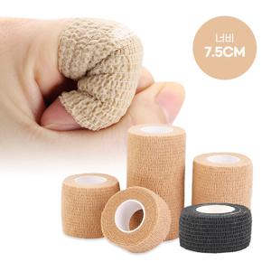 자가접착 압박 붕대 골프 손가락 밴드 7.5cmX4.5M