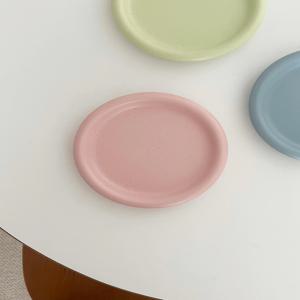 무광 도넛 접시