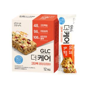 GLC 더케어 고단백 영양강정바 240g*12입