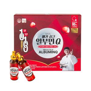 김오곤 메가실크 알부민Q 고함량 고농축 마시는 알부민 기력충전