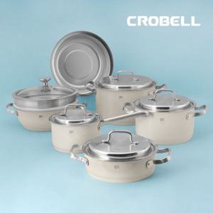 변형없는 유니온 세라믹 코팅 5중 스텐냄비 5종세트 인덕션가능