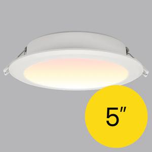 5인치 다운라이트 슬림 LED 매입등 15w 전구색 매립등기구