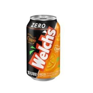 웰치 제로 오렌지맛 355ml 48개입(2박스)