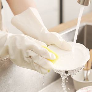 비바까사 오래쓰는 벗기 쉬운 니트릴 주방 고무장갑 (S/M/L)