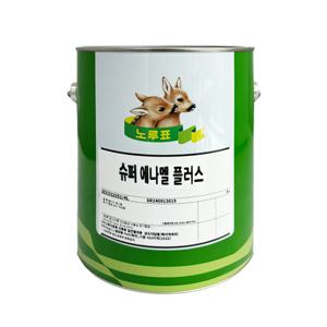 노루 유성 컨테이너 원목 철제 페인트 슈퍼 에나멜 4L