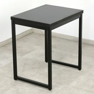 30각 철제 깔끔한 책상 600 x 500 작은 방 원룸 기숙사 겸용 테이블 600500