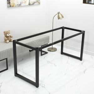 테이블 높이 연장 책상 철제 프레임 1600 x 500 H700 와이드형 길다란 발통 받침