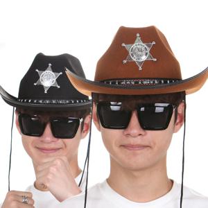 보안관모자 파티 축제 장기자랑