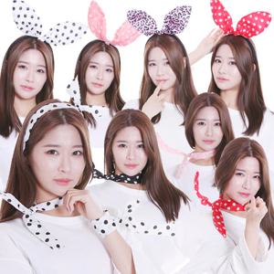 멀티패션스카프 땡땡이토끼머리띠