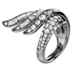 The Vienna Collection 링, 스완, 화이트, 루테늄 플래팅